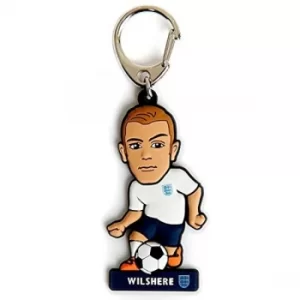 Image of England FA PVC Keyring Wilshere