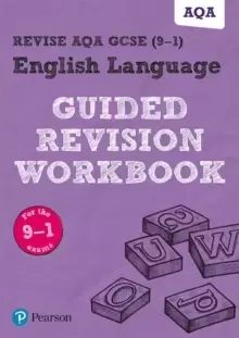 Image of Pearson REVISE AQA GCSE (9-1) English Language Guided Revision Workbook : for home learning, 2021 assessments and 2022 exams