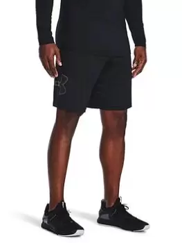 Image of Under Armour Training Tech Graphic Shorts - Black Size M Men