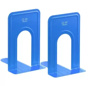 Image of Pair of Heavy Duty Metal Bookend Book End Stand Support Office Stationery School