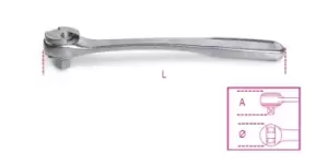 Image of Beta Tools 920/55INOX Stainless Steel 1/2" Dr Reversible Ratchet 72 Teeth