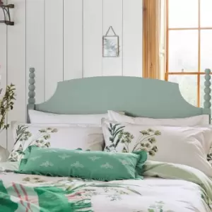 Image of Joules Lakeside Floral Double Duvet Cover Set, Green
