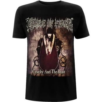 Image of Cradle Of Filth - Cruelty & The Beast Unisex Small T-Shirt - Black