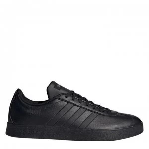 Image of adidas VL Court 2.0 Mens Trainers - Black/White