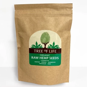 Image of Organic Raw Hemp Seeds - 250g - 95950 - Tree Of Life