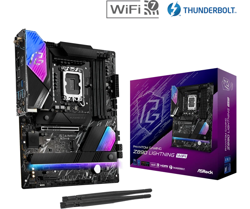 Image of ASRock Z890 Lightning WiFi Gaming Motherboard