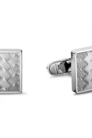 Image of Mens Tommy Hilfiger Stainless Steel Fine Core Cufflinks 2701020