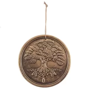 Image of Terracotta Bronze Tree of Life Plaque by Lisa Parker