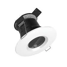 Image of Kosnic KatlaPro Fire-Rated Can for Retrofit GU10 IP65 White Bezel - KFDLGU10F165-WHT