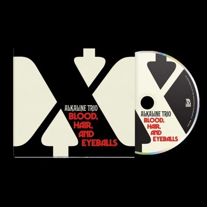 Image of Alkaline Trio Blood, hair, and eyeballs CD multicolor Onesize Unisex
