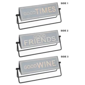 Image of Moving Memo Triple Plaque Friends