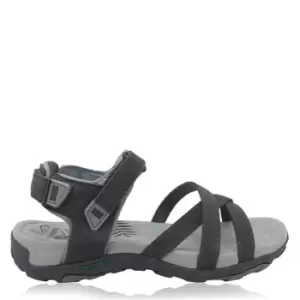 Image of Karrimor Salina Leather Ladies Walking Sandals - Grey