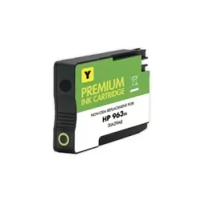 Image of Q-Connect HP 963XL Remanufactured Inkjet Cart HY Yellow RIC963XLY