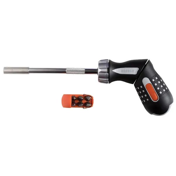Image of Bahco 808050P Pistol Handle Ratcheting Screwdriver