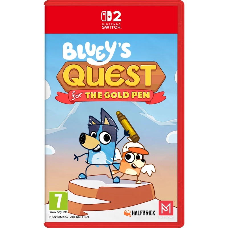 Image of Bluey's Quest for the Gold Pen - Switch 2 Switch 2