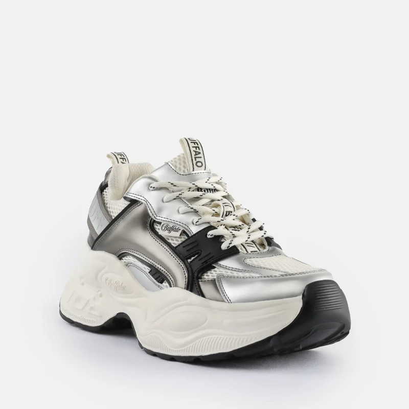 Image of Buffalo Womens Trainers Buffalo Yuno Beige Female 39