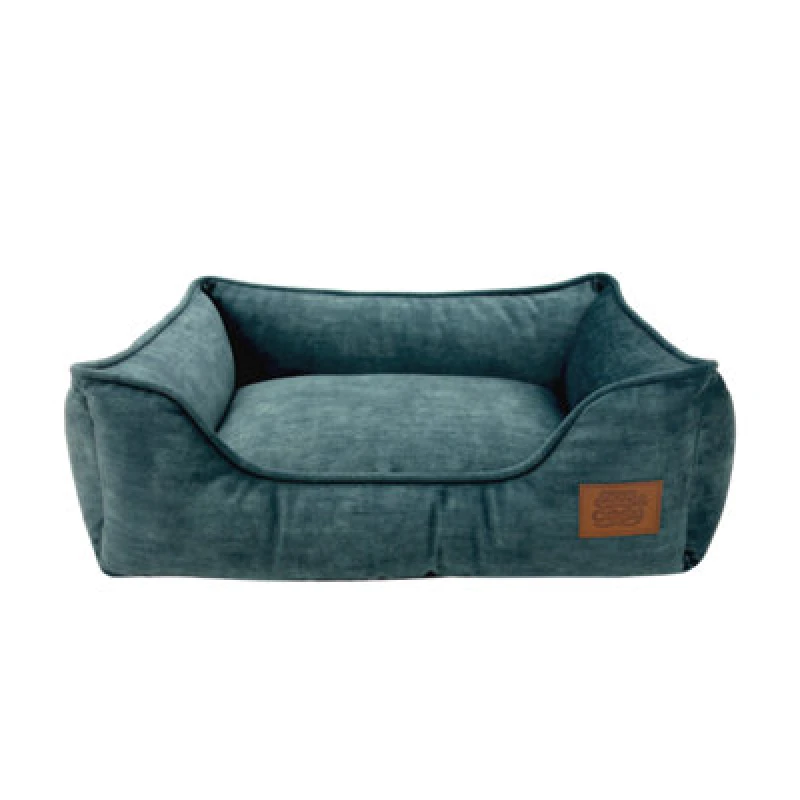 Image of Snug & Cosy Pets Snug And Cosy Eco Rectangle Bed Blue Small
