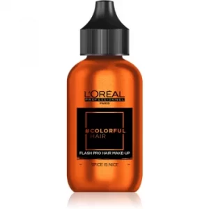 Image of LOreal Professionnel Colorful Hair Pro Hair Make-up 1 Day Hair Make-up Shade Spice Is Nice 60ml