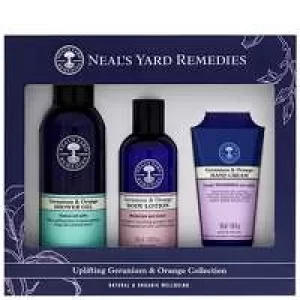 Image of Neal's Yard Remedies Gifts and Sets Uplifting Geranium and Orange Collection