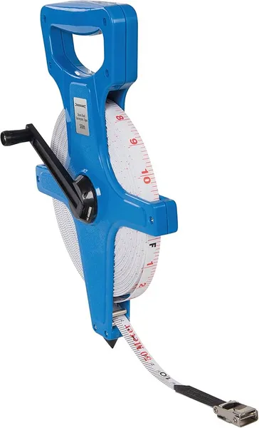 Image of Silverline Open Reel Surveyors Tape - 50m / 165ft x 13mm MT46