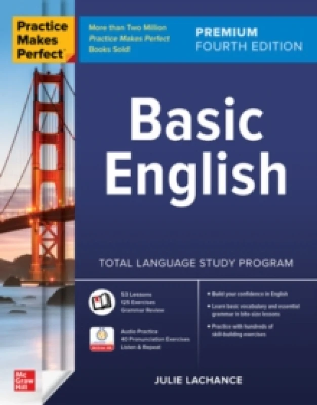 Image of Practice Makes Perfect: Basic English, Premium Fourth Edition Paperback / softback
