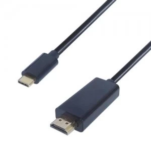 Image of CONNEkT Gear 2m USB 3.1 Connector Cable Type C male to HDMI male