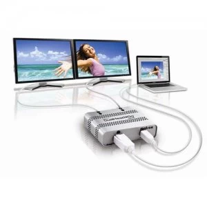 Image of Matrox DualHead2Go Digital ME DisplayPort 2x DVI-D