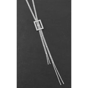 Image of Contemporary Long Buckle Necklace