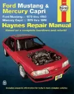 Image of ford mustang ghia and cobra and mercury capri ghia and rs with in line 4 cy