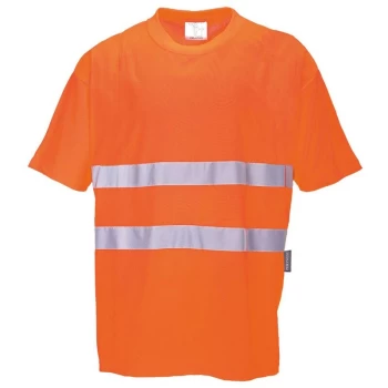 Image of Portwest - S172ORRS - sz S Cotton Comfort T-Shirt - Orange