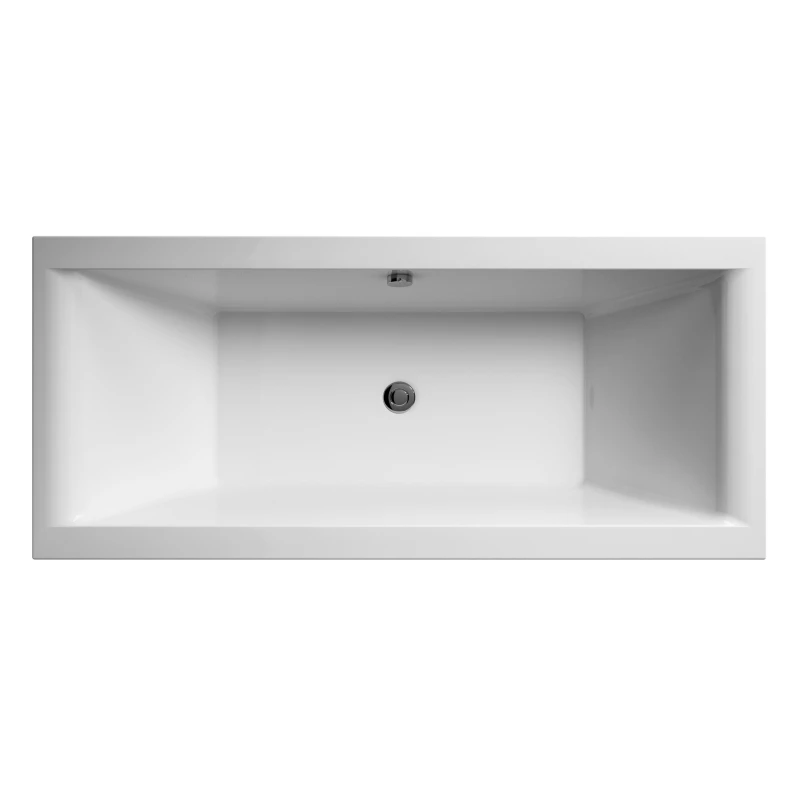 Image of Balterley Double Ended Straight Shower Bath 1700mm x 700mm White