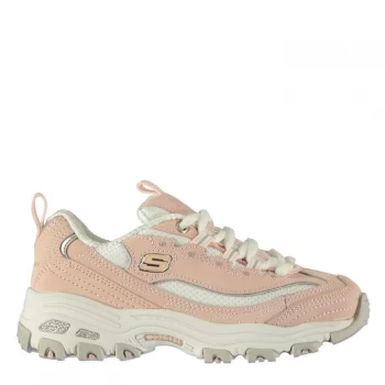 Image of Skechers Lifestyle D'lite Biggest Fan Trainers - Pink