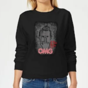 Image of American Gods Technical Boy Womens Sweatshirt - Black