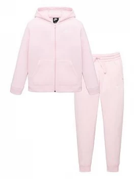 Image of Boys, Nike Childrens NSW Core Tracksuit - Pink, Size L=12-13 Years