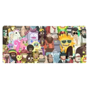 Image of Rick and Morty Parasites Gaming Mouse Mat - Large