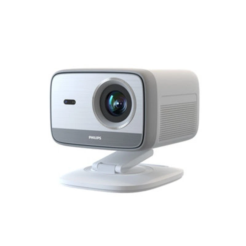 Image of Philips Neopix 444 Projector White- 100", 500 Ansi Lumens, Led, 360 Degree Rotating Stand