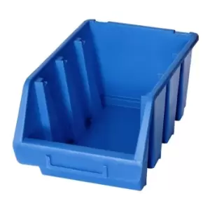 Image of Patrol Group Ergo L Box Plastic Parts Storage Stacking 170 x 240 x 126mm - Blue,