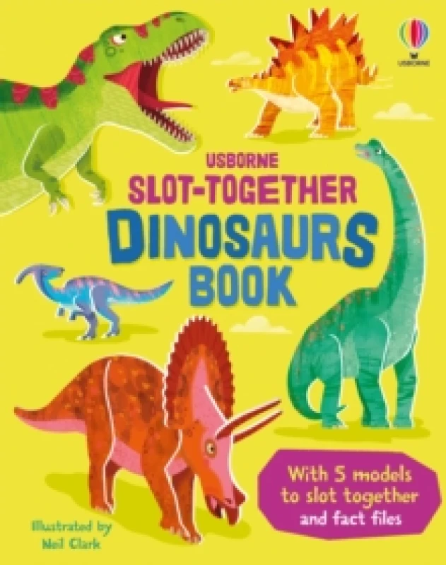 Image of Slot-together Dinosaurs Book Board book