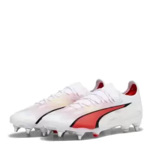 Image of Puma Ultra Ultimates.1 Adults Soft Ground Football Boots - White