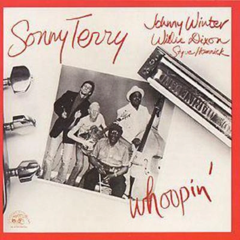 Image of Sonny Terry With Johnny Winter & Willie Dixon - Whoopin' CD Album - Used