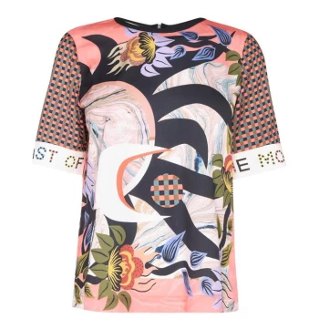 Image of Scotch and Soda Maison Print Top - Mutli 0217