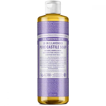 Image of Dr. Bronner's Lavender Castile Liquid Soap - 473ml