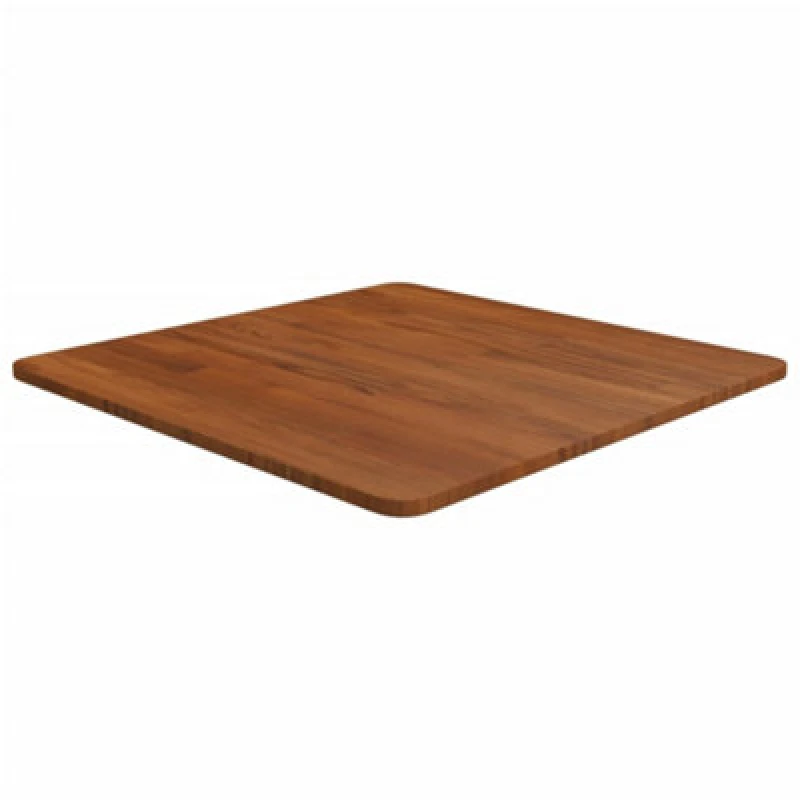 Image of VIDAXL Square Table Top Dark Brown 60x60x1.5cm Treated Solid Wood Oak vidaXL 8720286930090