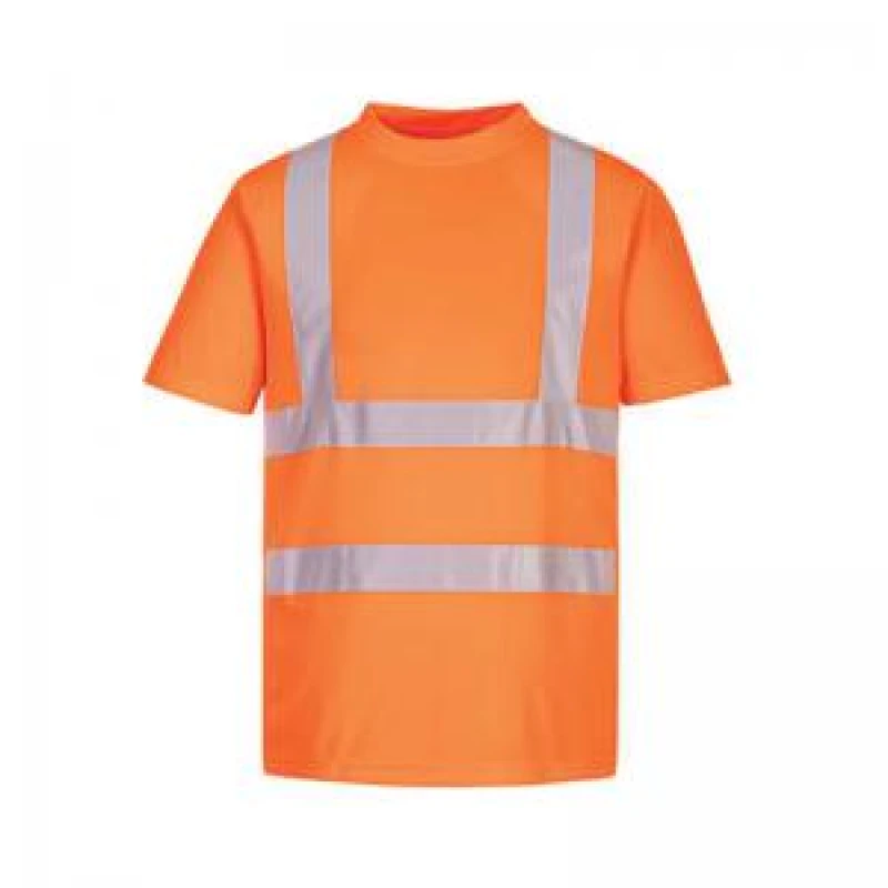 Image of Portwest Eco Hi Vis T Shirts Multi Pack EC12ORR4XL Colour: Orange