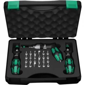 Image of Wera 7440/41/42 Workshop Torque screwdriver set 27 Piece 0.3 - 6 Nm