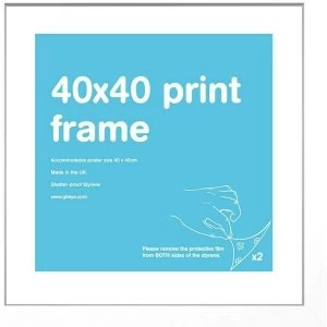 Image of White Art Print Frame (40 x 40cm)