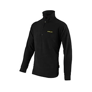 Image of Stanley Memphis 1/4 Zip Fleece Black XL