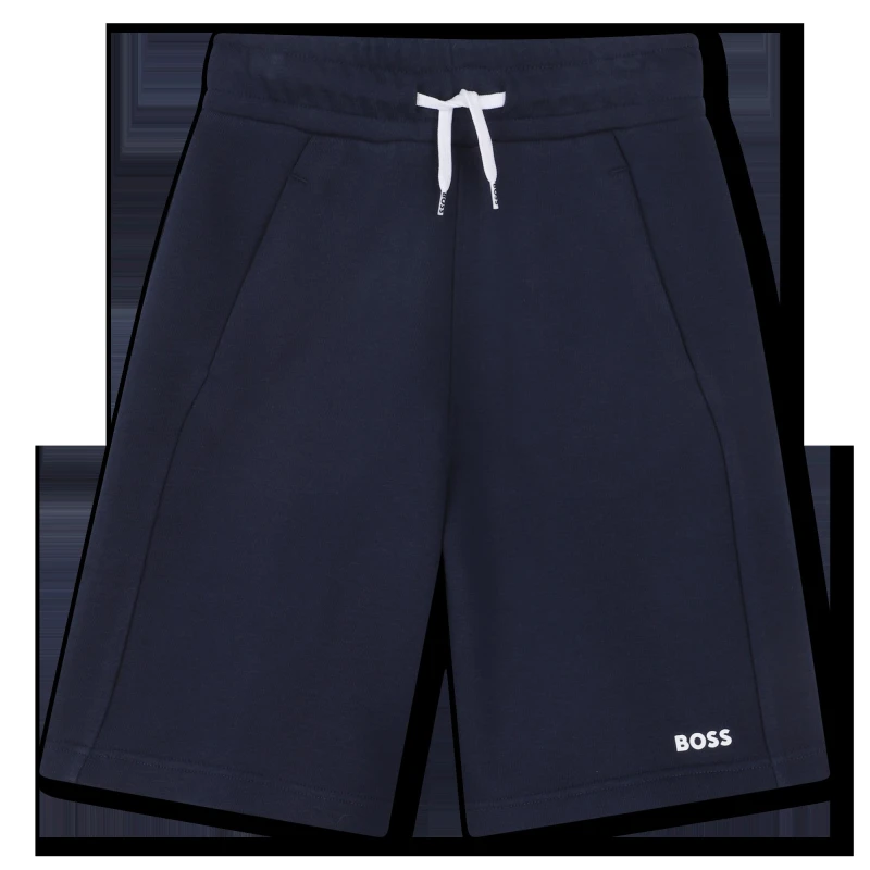 Image of Boss Kids Jogging Shorts for Infants Navy Blue male 5Y