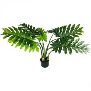 Image of Artificial Philodendron Tree With Short Stem 95cm