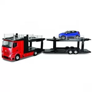 Image of 1:43 Street Fire Mercedes Benz Multicarrier Model (1 At Random)